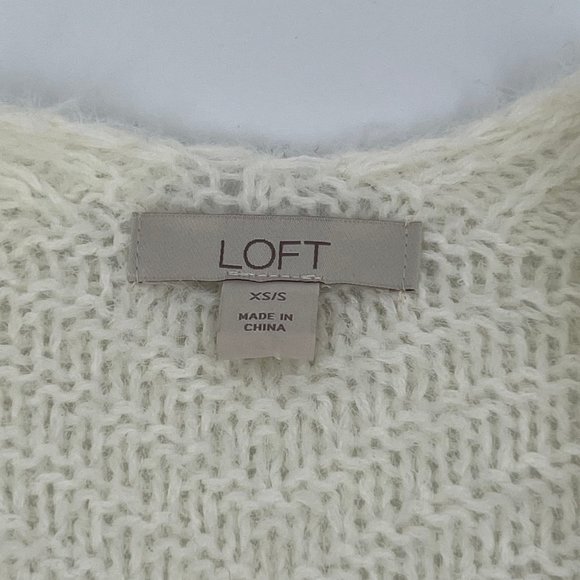 LOFT Cream Oversized Cardigan | Good Condition - Picture 3 of 7